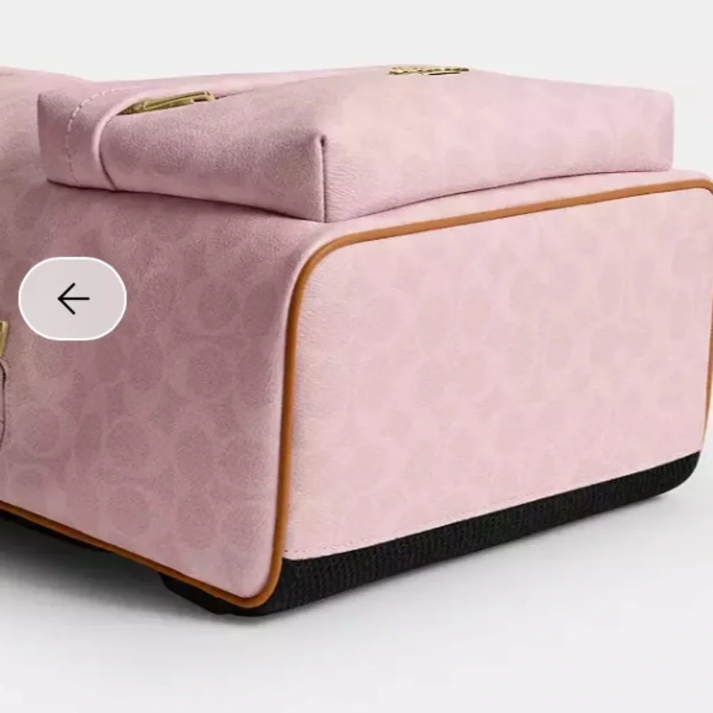 NWT Coach Taylor Small Backpack in Powder Pink with charms (Factory Wrapped) - Picture 10 of 11